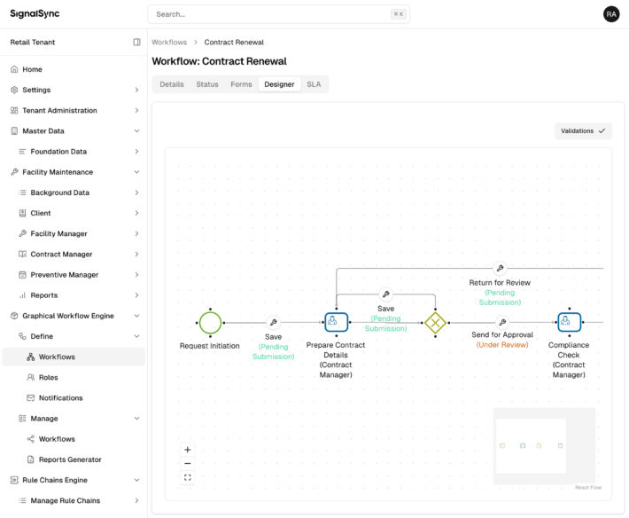 Graphical Workflow Engine (GWE) | SignalSync